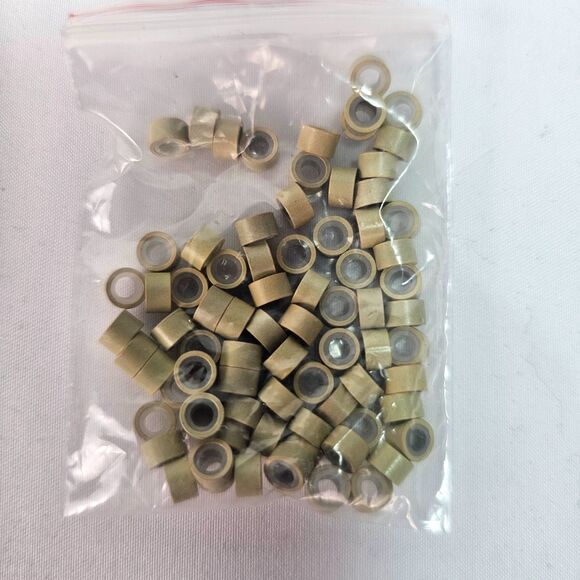 Hair Tinsel Extension Kit Multicolor Glitter Strands Tool Clips Beads Lot main image 8